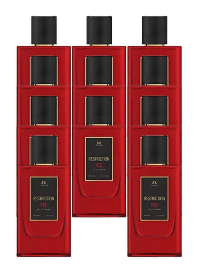 كابورال 11 قطع عطر ريستركشن ريد للرجال 100 مل - Image 1